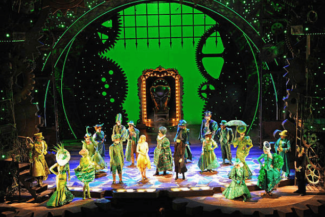 wicked on stage